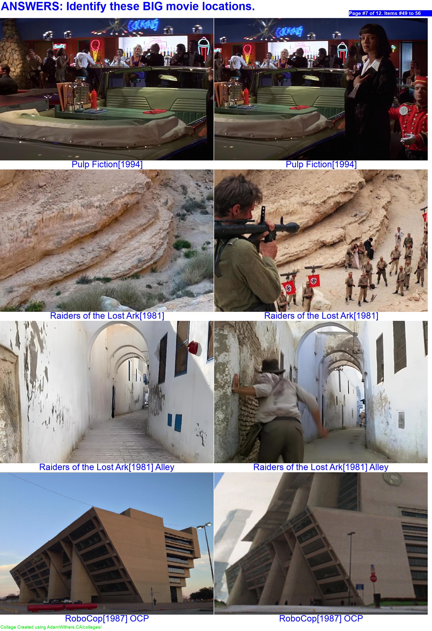 CollageC: answersMovieLocations Page 7